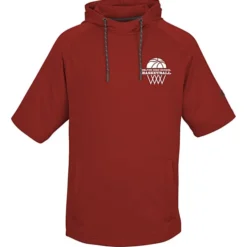 Richardson Charge Performance Fleece Short Sleeve Hoodie