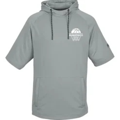Richardson Charge Performance Fleece Short Sleeve Hoodie