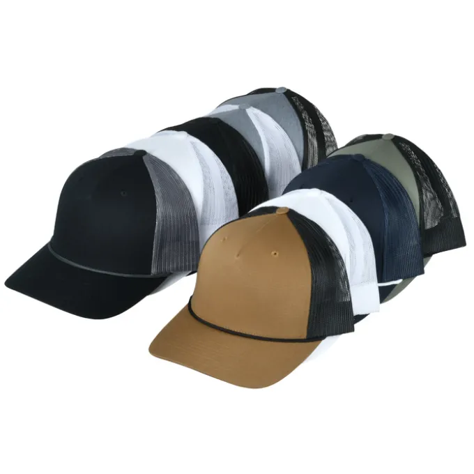 Richardson Five Panel Rope Trucker Cap