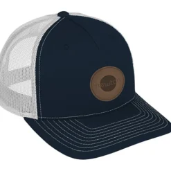 Richardson Five Panel Snapback Trucker Cap - Laser Engraved Patch