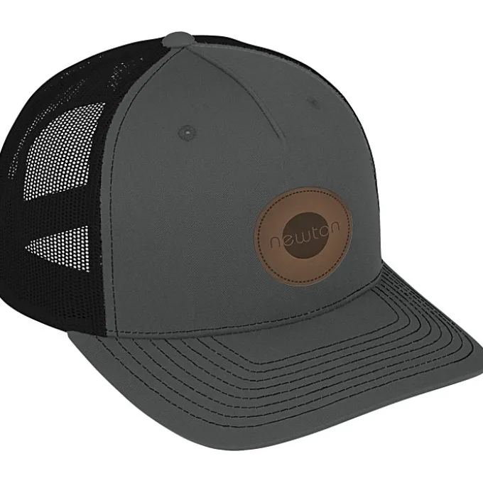 Richardson Five Panel Snapback Trucker Cap - Laser Engraved Patch