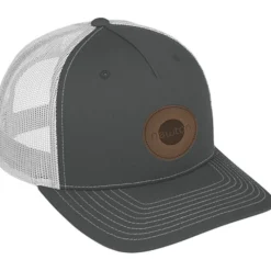 Richardson Five Panel Snapback Trucker Cap - Laser Engraved Patch