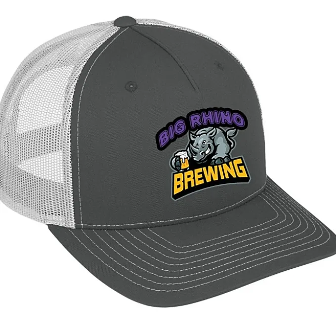 Richardson Five Panel Snapback Trucker Cap - Full Color