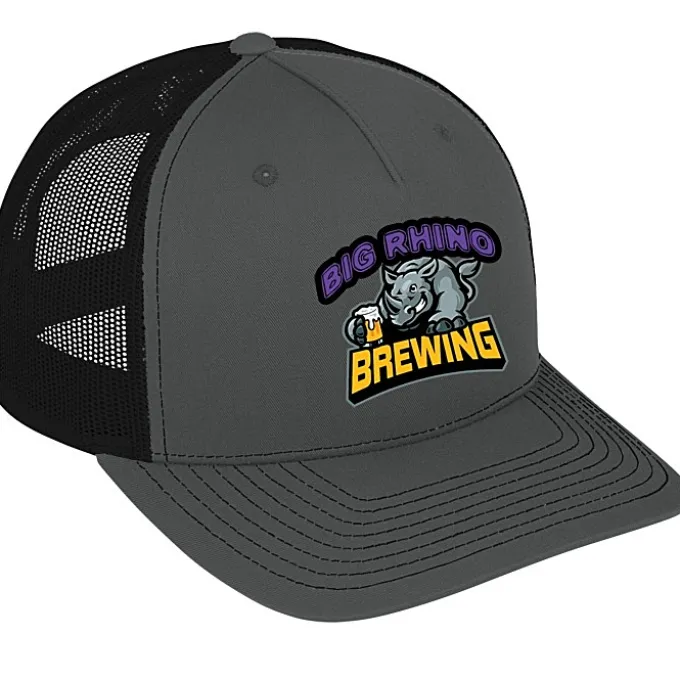 Richardson Five Panel Snapback Trucker Cap - Full Color
