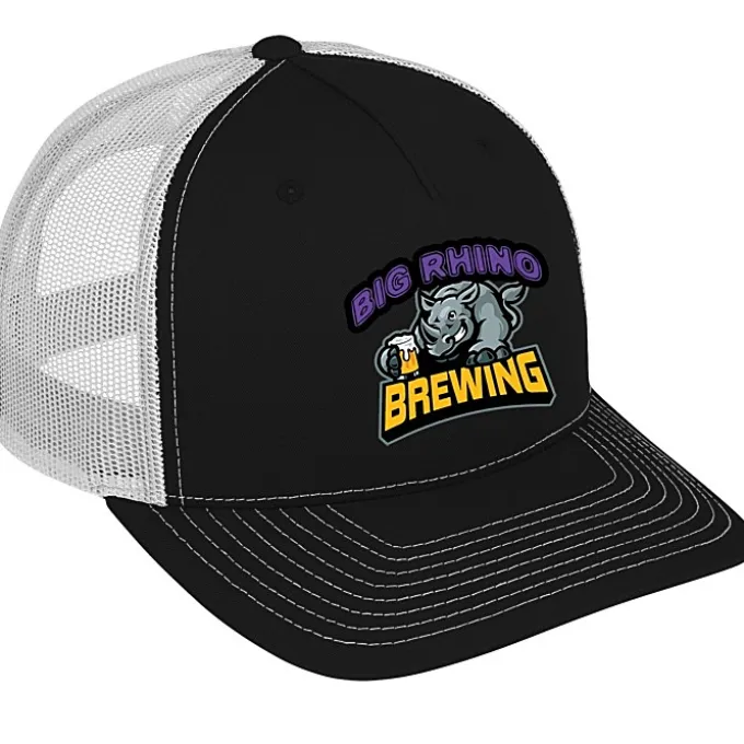 Richardson Five Panel Snapback Trucker Cap - Full Color