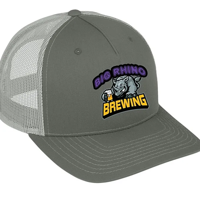 Richardson Five Panel Snapback Trucker Cap - Full Color