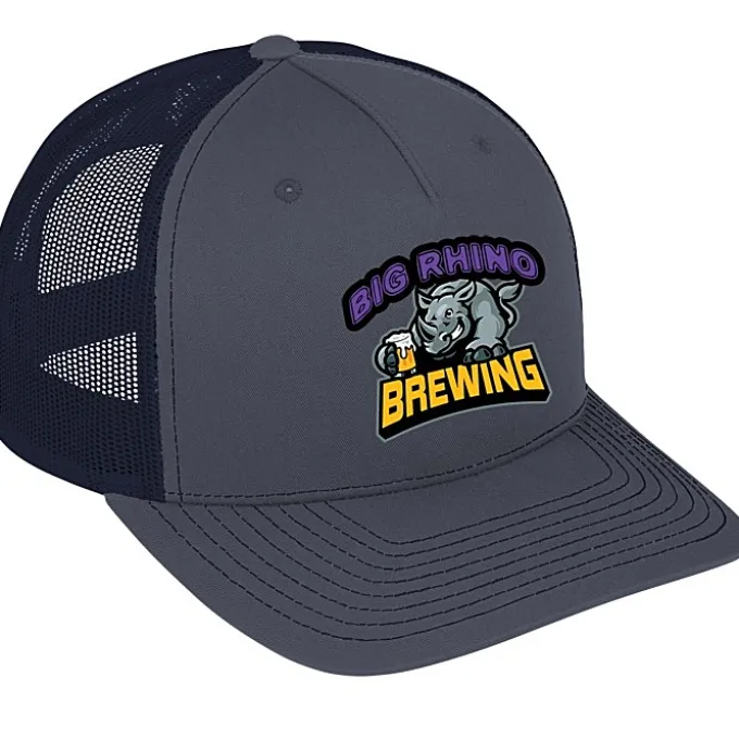 Richardson Five Panel Snapback Trucker Cap - Full Color