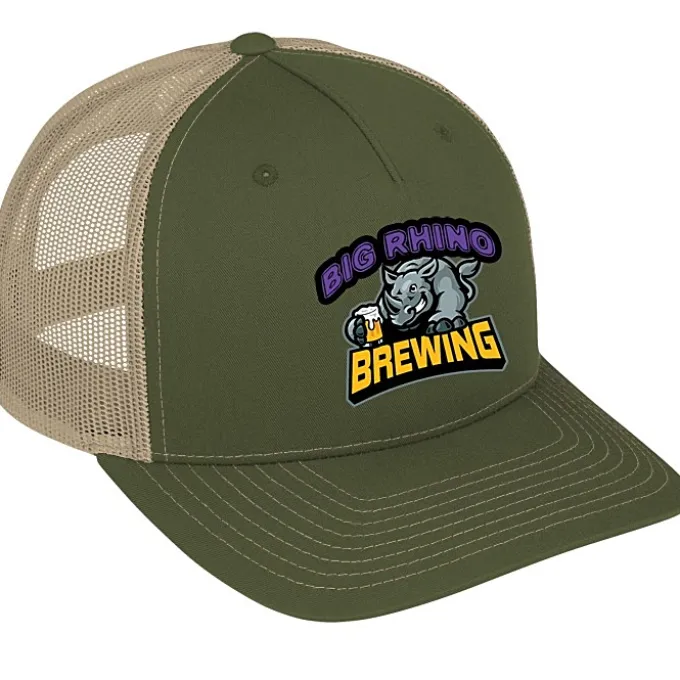 Richardson Five Panel Snapback Trucker Cap - Full Color