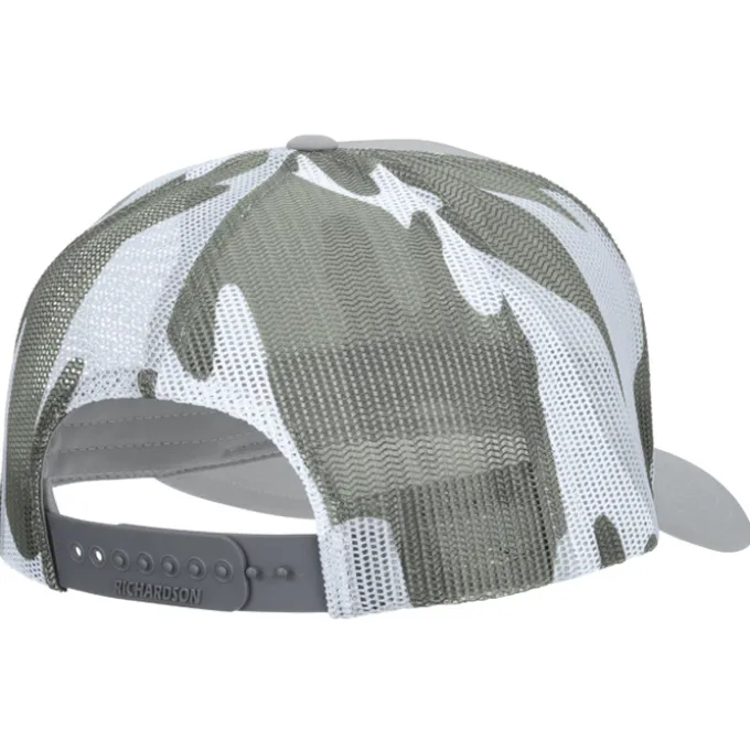 Richardson Printed Mesh Back Trucker Cap - CAMO