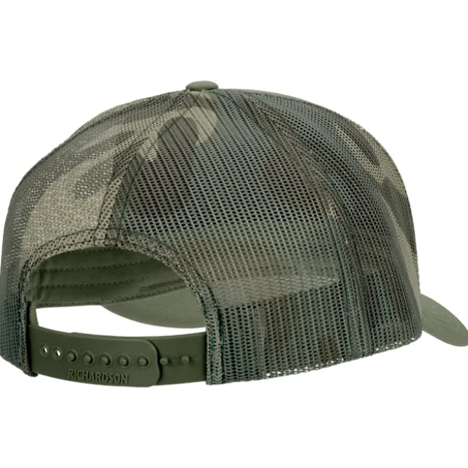 Richardson Printed Mesh Back Trucker Cap - CAMO