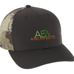 Richardson Printed Mesh Back Trucker Cap - CAMO