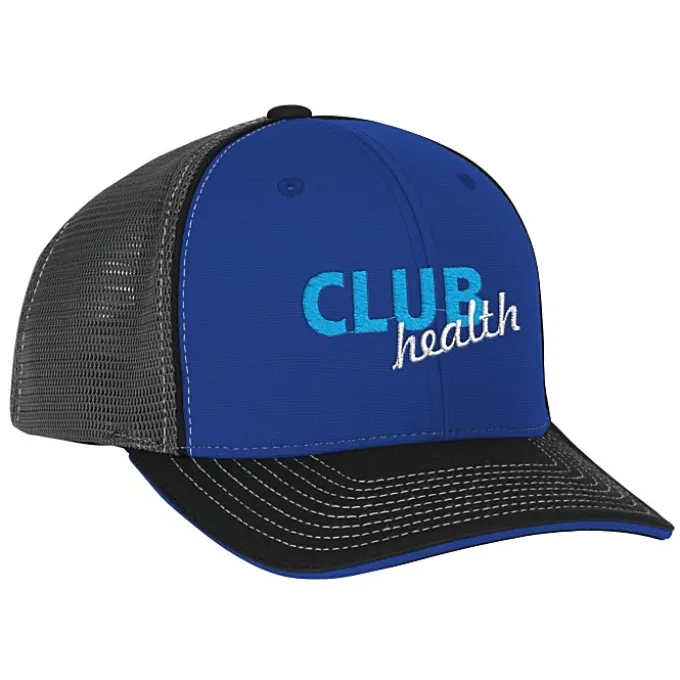 Richardson Pulse Sportmesh Cap - Charcoal Meshback