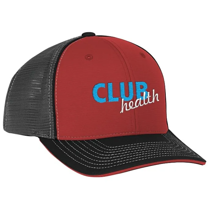 Richardson Pulse Sportmesh Cap - Charcoal Meshback