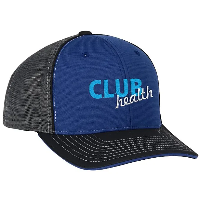 Richardson Pulse Sportmesh Cap - Charcoal Meshback