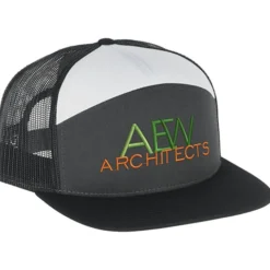 Richardson Seven-Panel Trucker Cap - Tri-Color