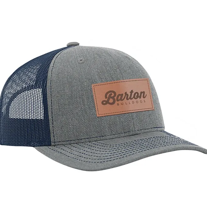 Richardson Trucker Snapback Cap - Laser Engraved Patch