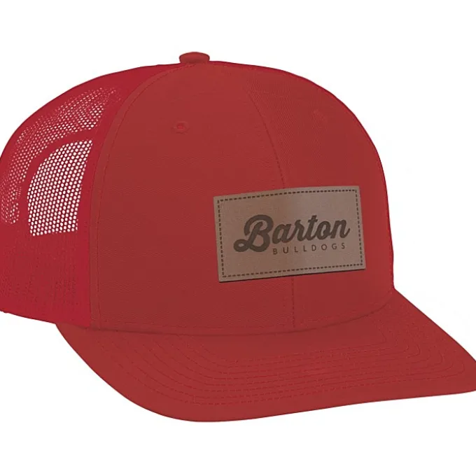Richardson Trucker Snapback Cap - Laser Engraved Patch