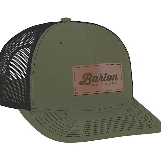 Richardson Trucker Snapback Cap - Laser Engraved Patch