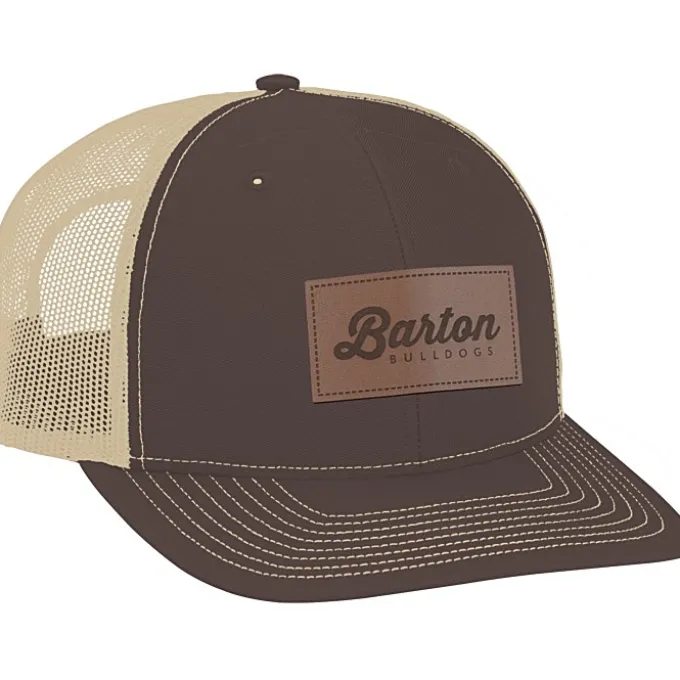 Richardson Trucker Snapback Cap - Laser Engraved Patch