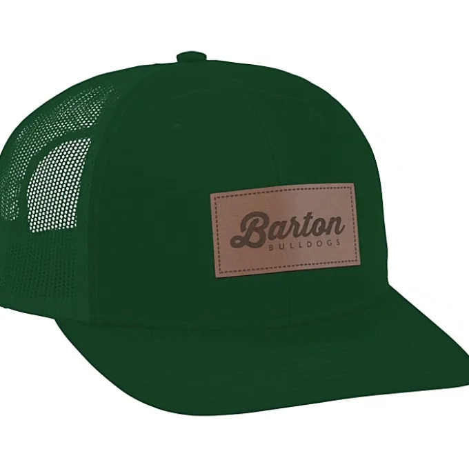 Richardson Trucker Snapback Cap - Laser Engraved Patch