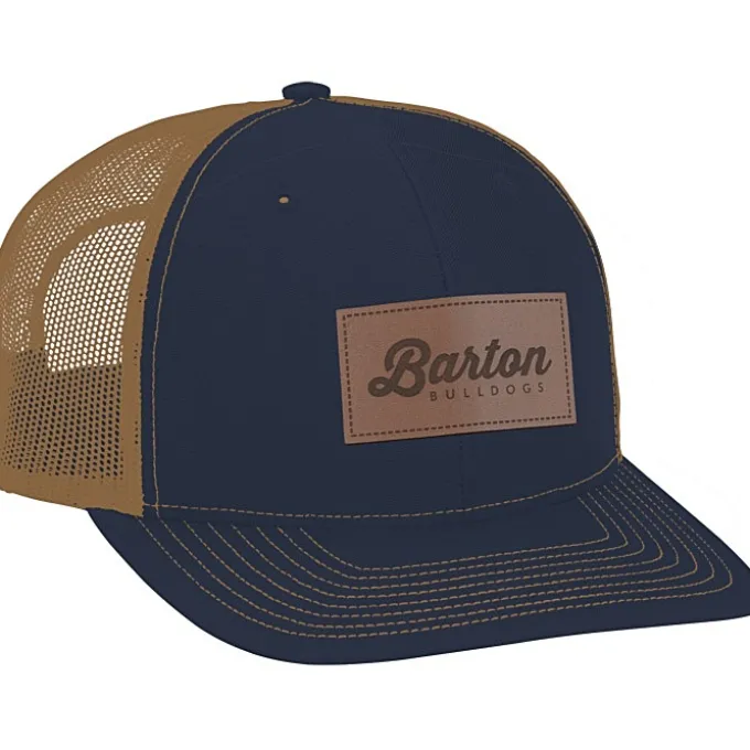 Richardson Trucker Snapback Cap - Laser Engraved Patch