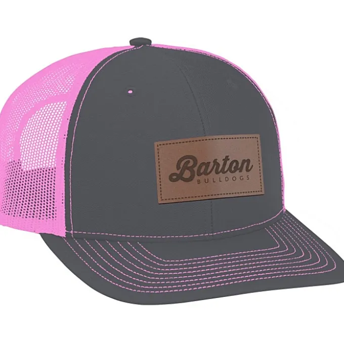 Richardson Trucker Snapback Cap - Laser Engraved Patch