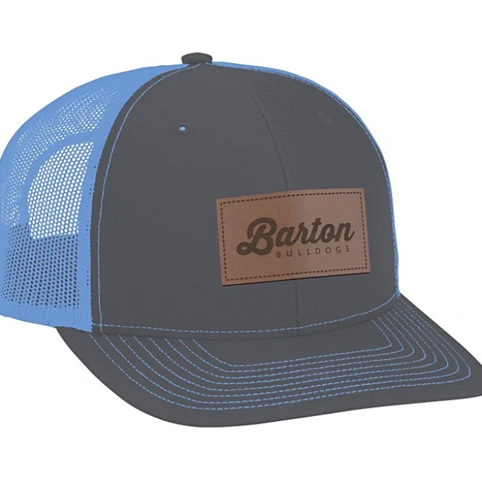 Richardson Trucker Snapback Cap - Laser Engraved Patch