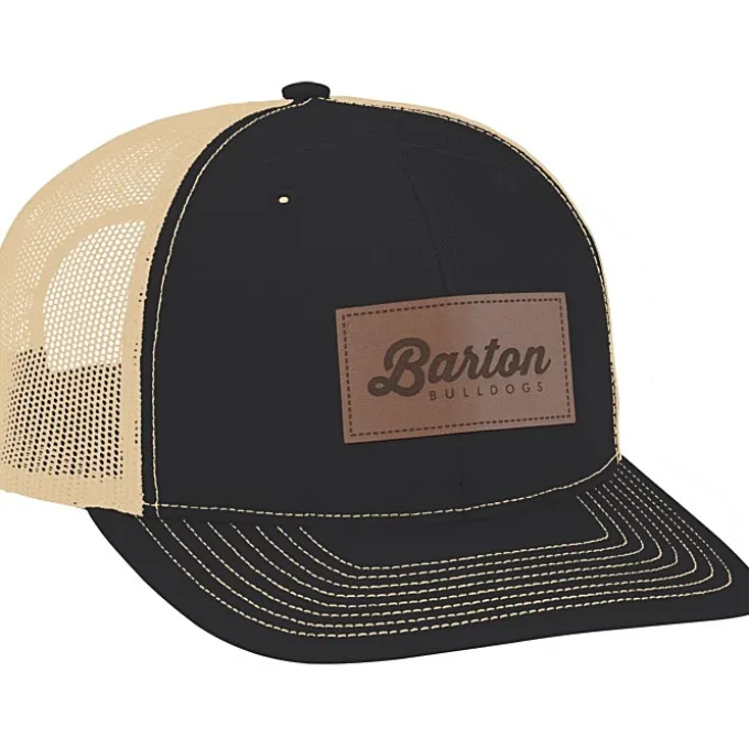 Richardson Trucker Snapback Cap - Laser Engraved Patch