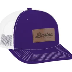Richardson Trucker Snapback Cap - Laser Engraved Patch