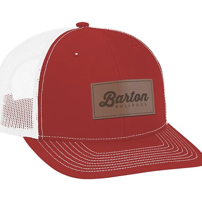 Richardson Trucker Snapback Cap - Laser Engraved Patch