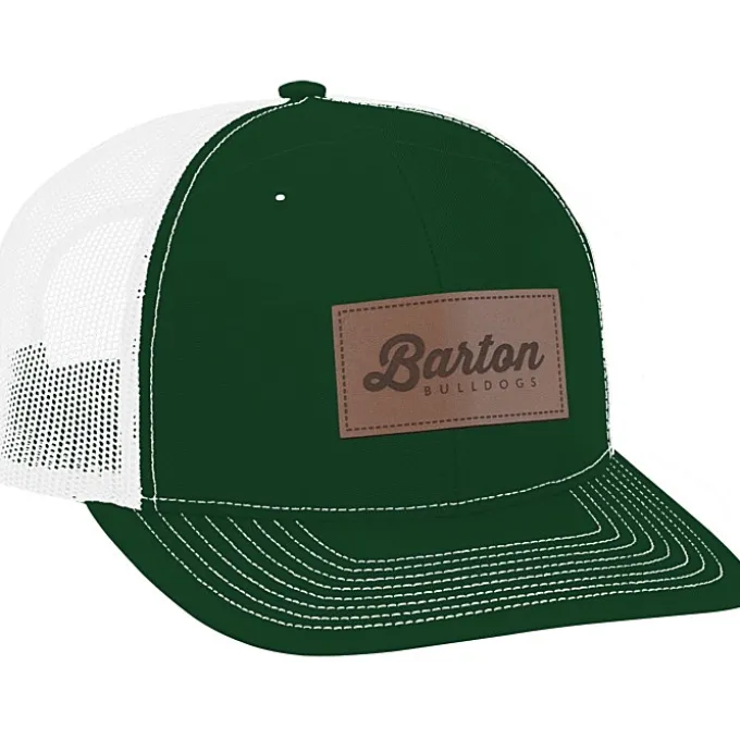 Richardson Trucker Snapback Cap - Laser Engraved Patch