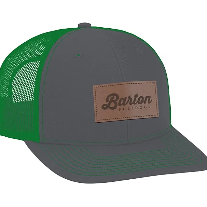 Richardson Trucker Snapback Cap - Laser Engraved Patch