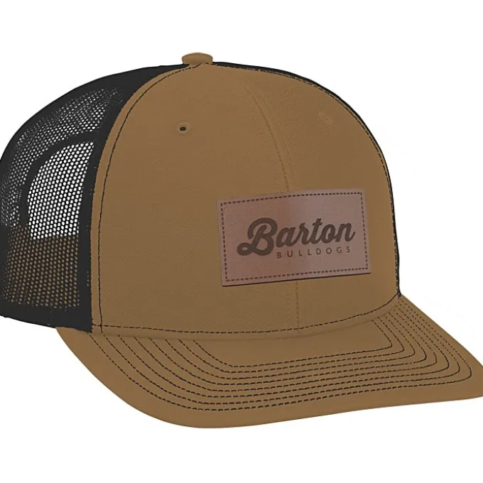 Richardson Trucker Snapback Cap - Laser Engraved Patch