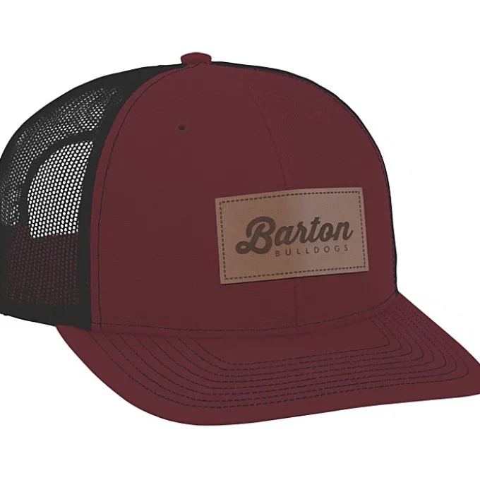 Richardson Trucker Snapback Cap - Laser Engraved Patch