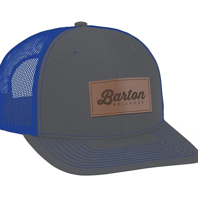 Richardson Trucker Snapback Cap - Laser Engraved Patch
