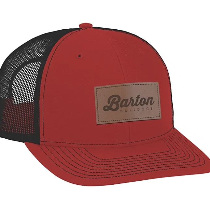 Richardson Trucker Snapback Cap - Laser Engraved Patch