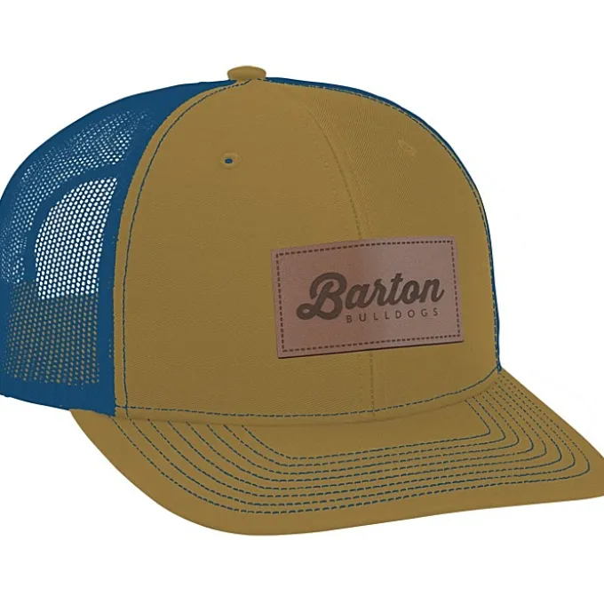 Richardson Trucker Snapback Cap - Laser Engraved Patch