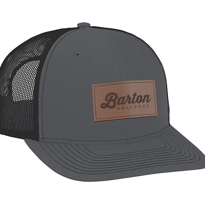 Richardson Trucker Snapback Cap - Laser Engraved Patch