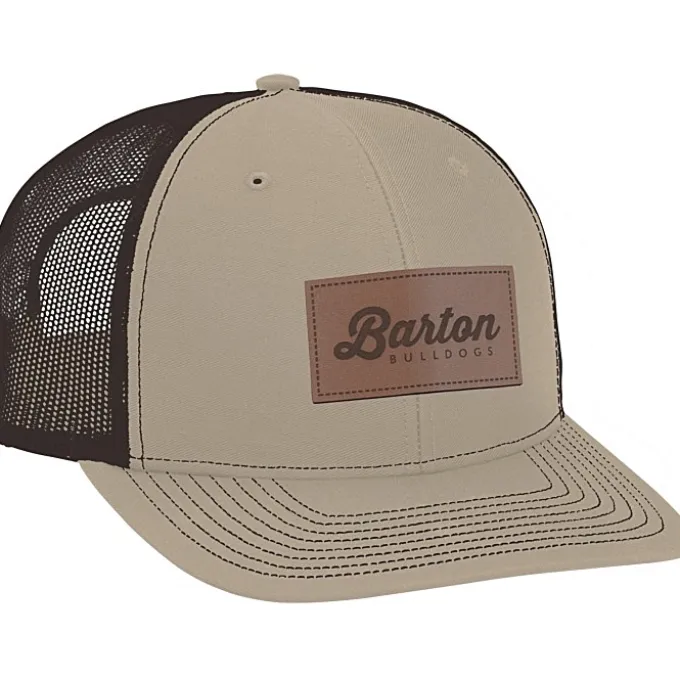 Richardson Trucker Snapback Cap - Laser Engraved Patch