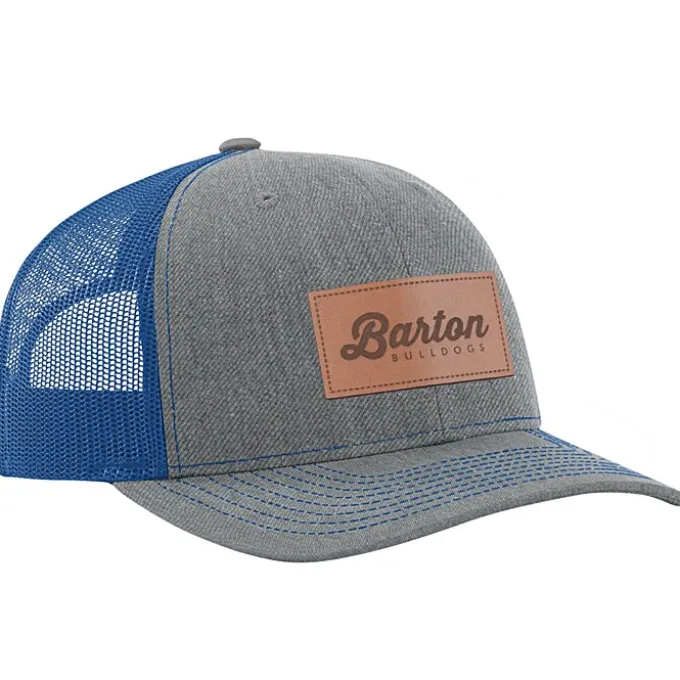 Richardson Trucker Snapback Cap - Laser Engraved Patch