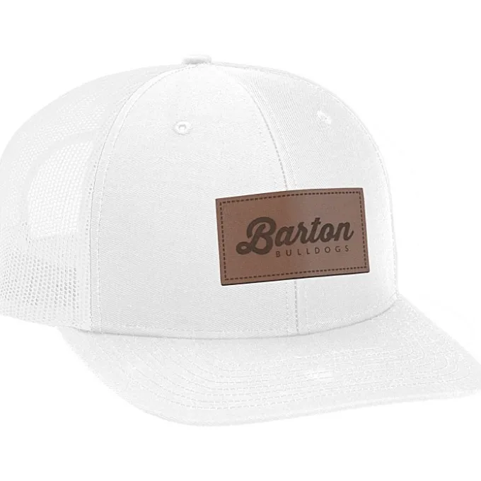 Richardson Trucker Snapback Cap - Laser Engraved Patch