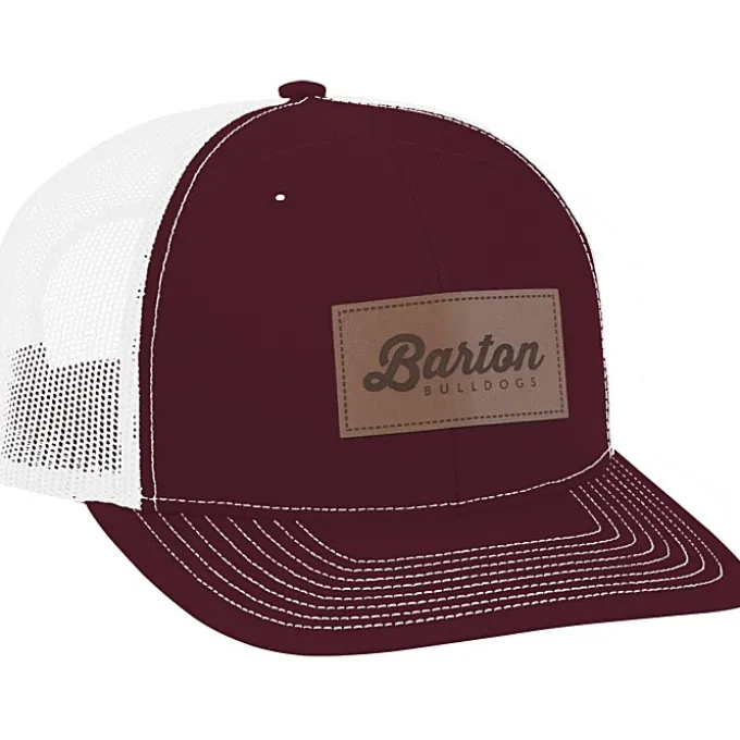 Richardson Trucker Snapback Cap - Laser Engraved Patch