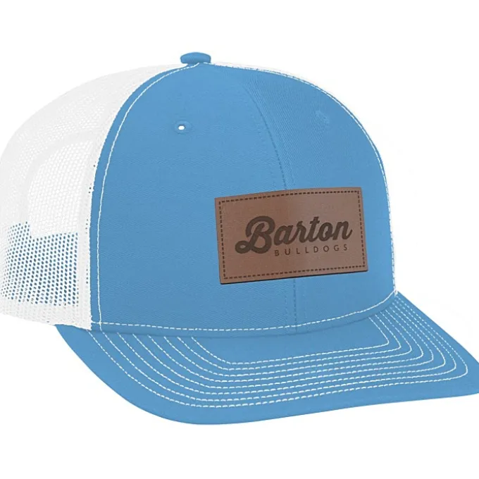 Richardson Trucker Snapback Cap - Laser Engraved Patch