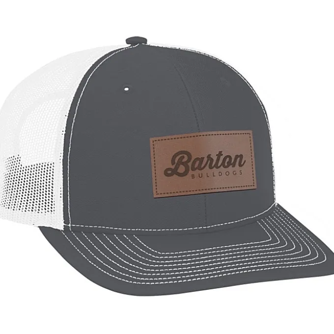 Richardson Trucker Snapback Cap - Laser Engraved Patch
