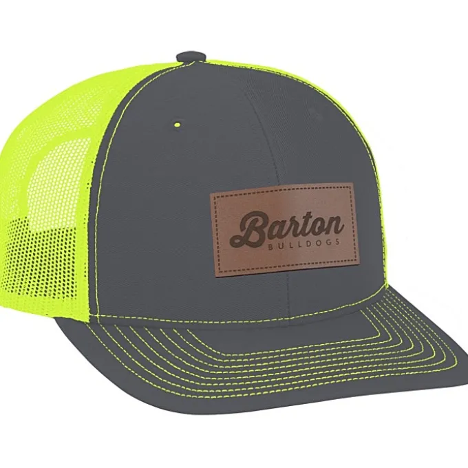 Richardson Trucker Snapback Cap - Laser Engraved Patch