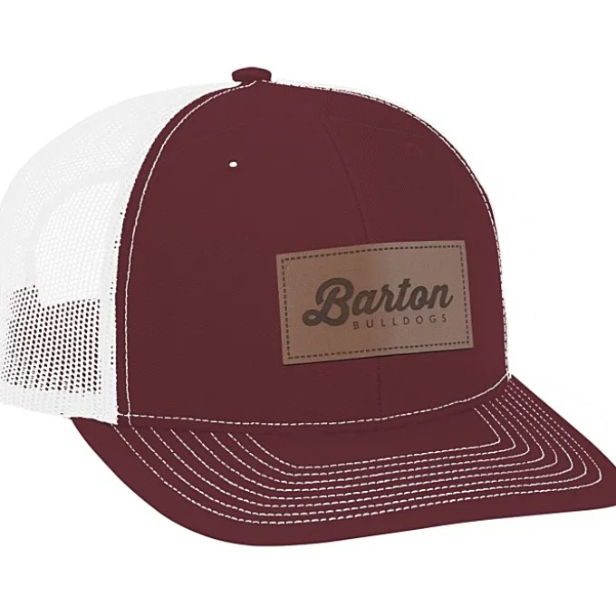 Richardson Trucker Snapback Cap - Laser Engraved Patch