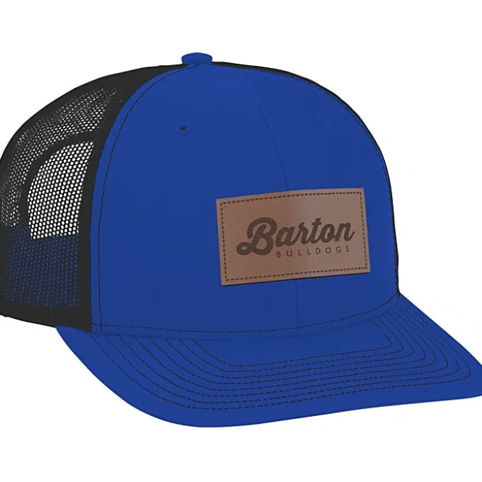 Richardson Trucker Snapback Cap - Laser Engraved Patch