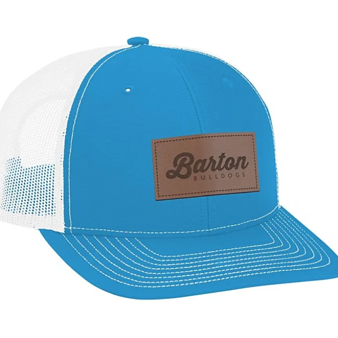 Richardson Trucker Snapback Cap - Laser Engraved Patch