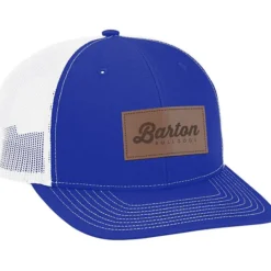 Richardson Trucker Snapback Cap - Laser Engraved Patch - 24 hr