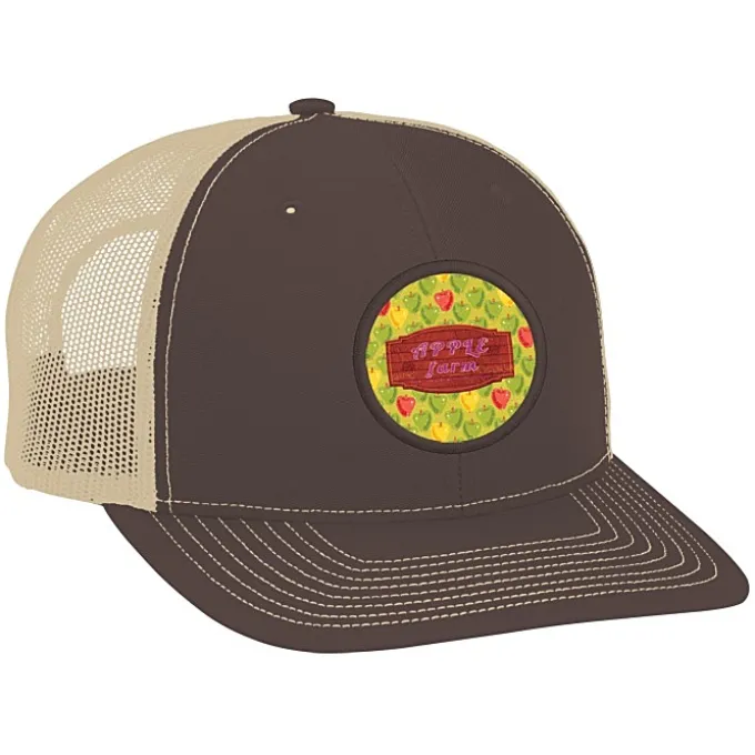 Richardson Trucker Snapback Cap - Full Color Patch - 24 hr